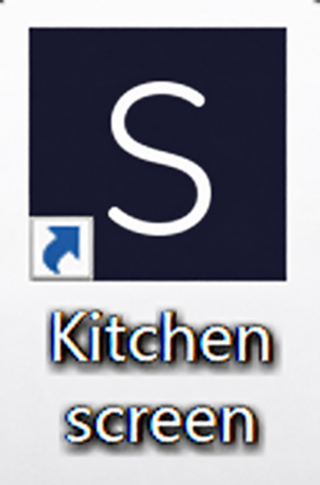 Universal Kitchen Display desktop shortcut